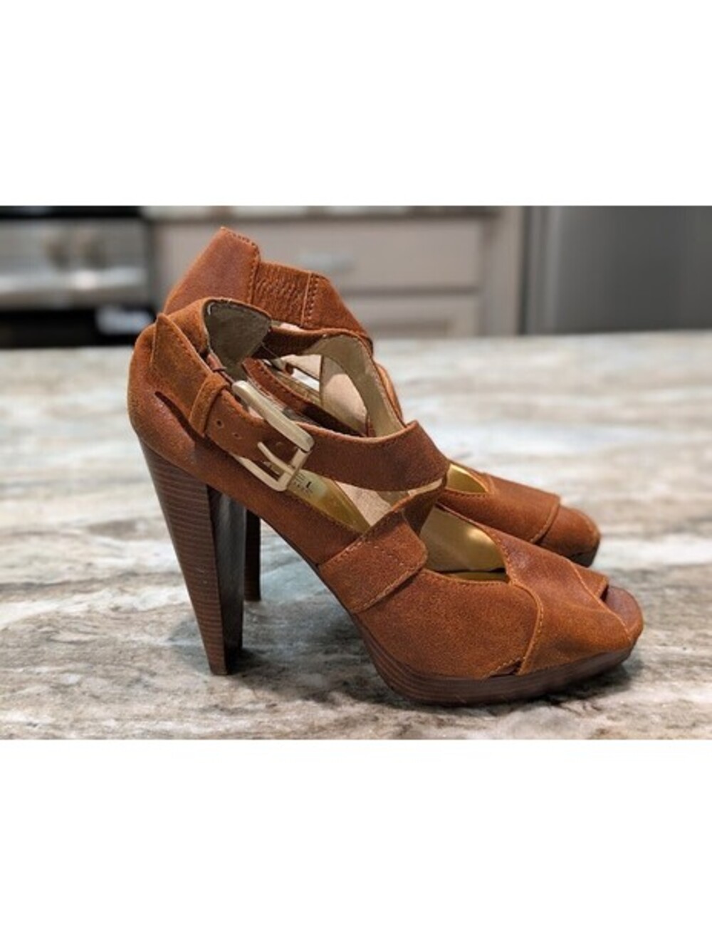 Michael Antonio Strappy Platform Heels Size 6.5
